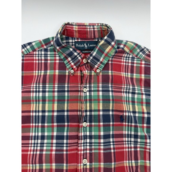 Ralph Lauren Other - Ralph Lauren Classic Fit Oxford Button Down Polo Shirt Colorful Mens Size Medium